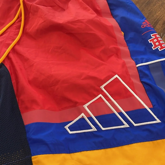 Adidas X Eric Emanuel McDonald’s All American Mesh Lining Shorts Sz Small - Picture 3 of 12